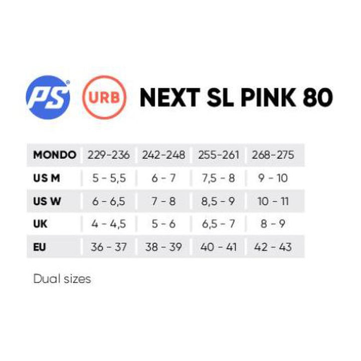 Powerslide Next SL Pink 80 Inline Skates-Inline Skates-Extreme Skates
