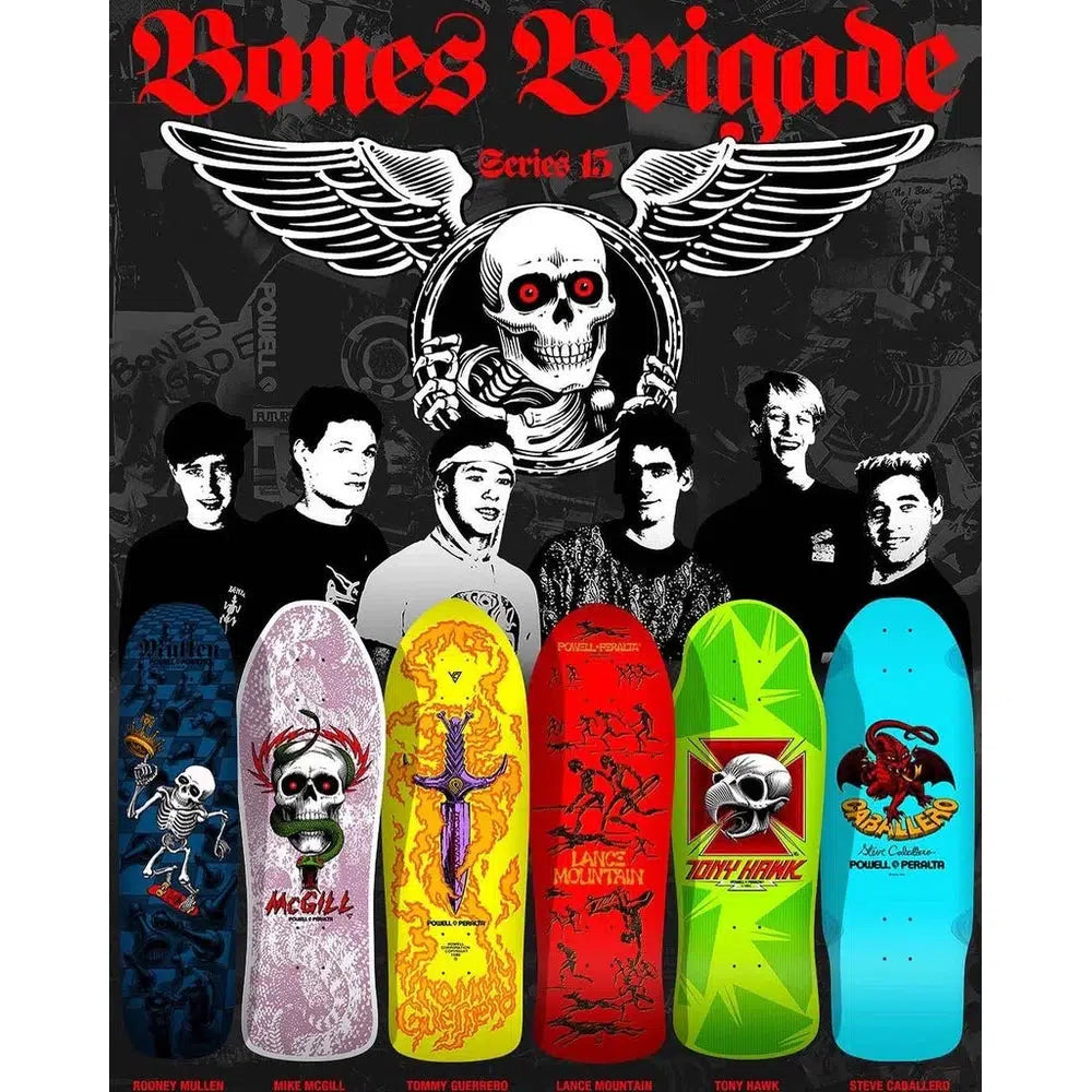 Powell Peralta Bones Brigade 15th Series Skateboard Decks-Skateboard Deck-Extreme Skates