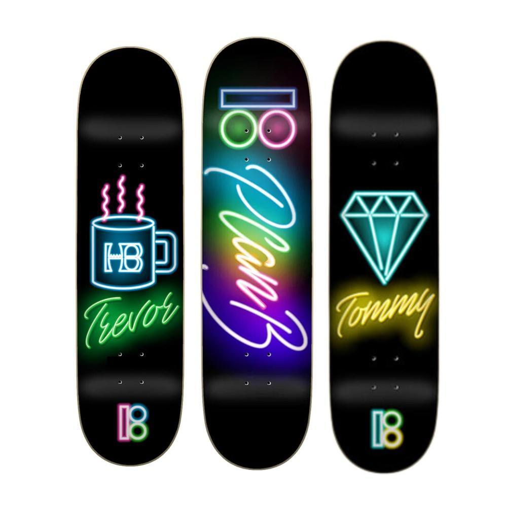 Plan B Neon Deck-Skateboard Deck-Extreme Skates
