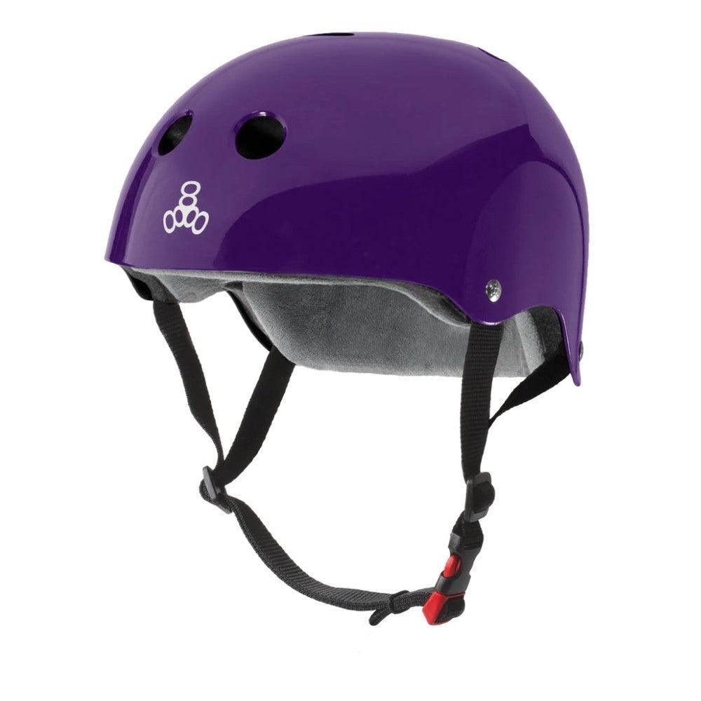 Triple 8 THE Certified SS Gloss Helmets-Helmet-Extreme Skates