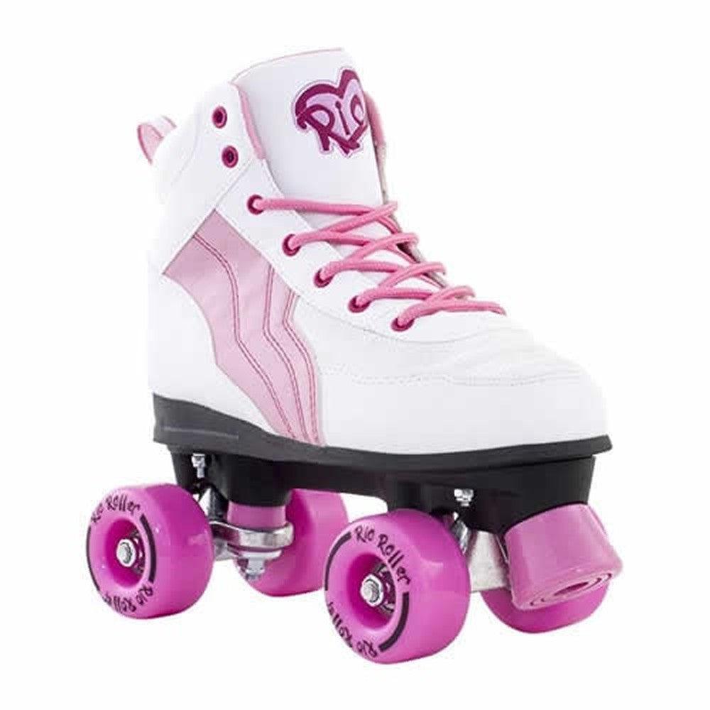 Rio Pure Roller Skates White and Pink