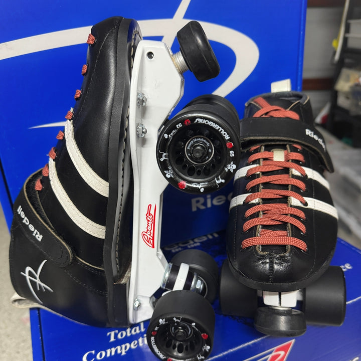 Riedell 265 Boot + Avanti Magnesium Plate + Rollerbones Wheels