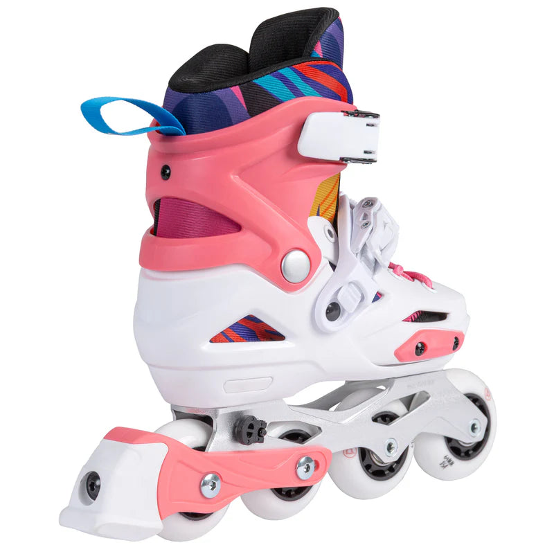 Powerslide Flash Pink Adjustable Inline Skates