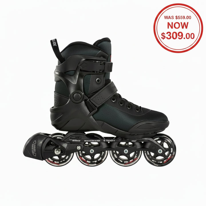 phuzion radon recreational inline skate comes with brake. Perfect for outdoor skating. The softboot technology is padded providing a comfortable secure ride every time. 