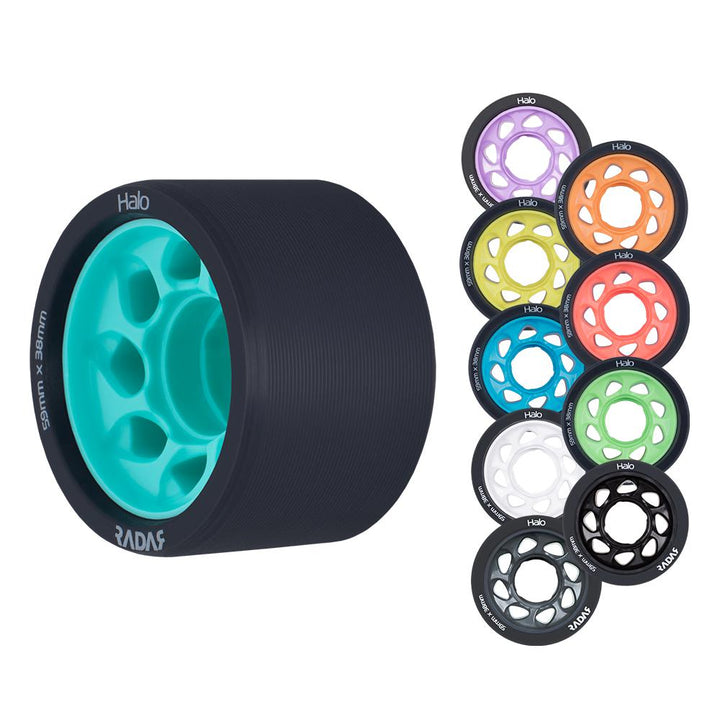 Radar Halo Wheels 59mm 4 Pack-Quad Wheels-Extreme Skates
