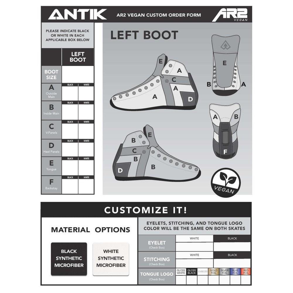 Antik AR2 Boot - Custom Colour Lab - Extreme Skates