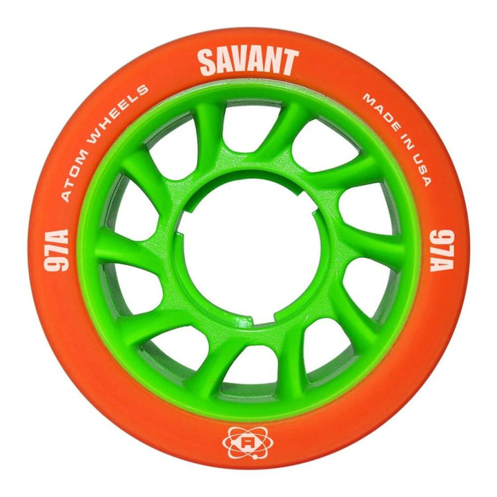 Atom Wheels Indoor  - Savant 59mm Red-97a-extreme-skates