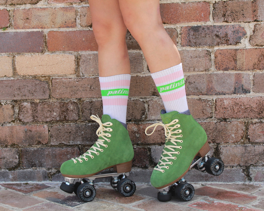WANDERER Chuffed Skates - OLIVE GREEN