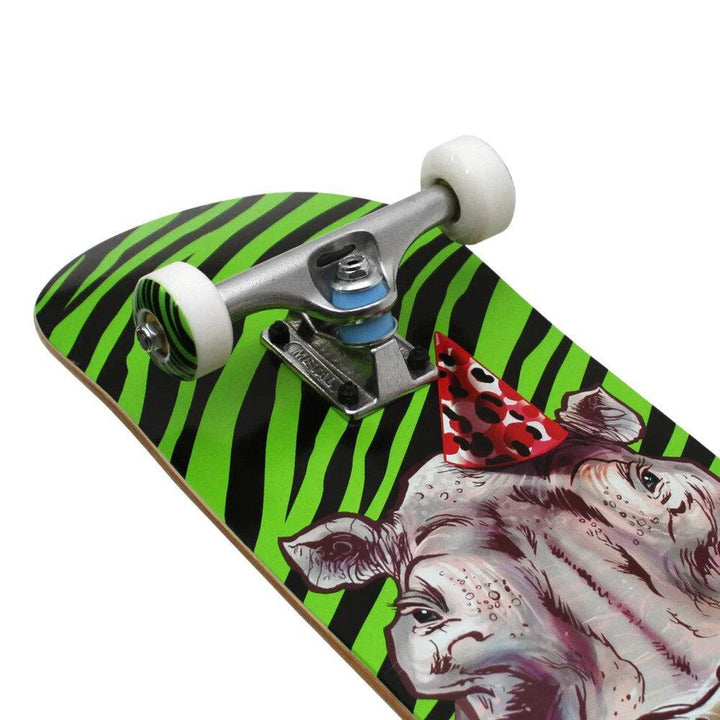 Holiday Party Animal Hippo Complete 8.0"-Skateboard Complete-Extreme Skates