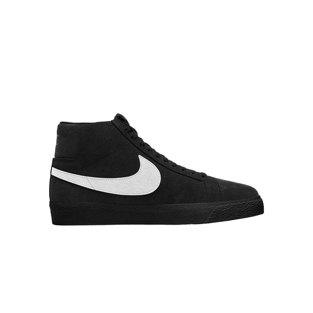 Nike SB Shoe - Zoom Blazer Mid Black/Black/White - Extreme Skates