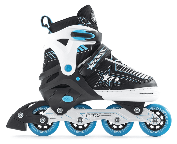 SFR Pulsar Adjustable Inline Skates Blue