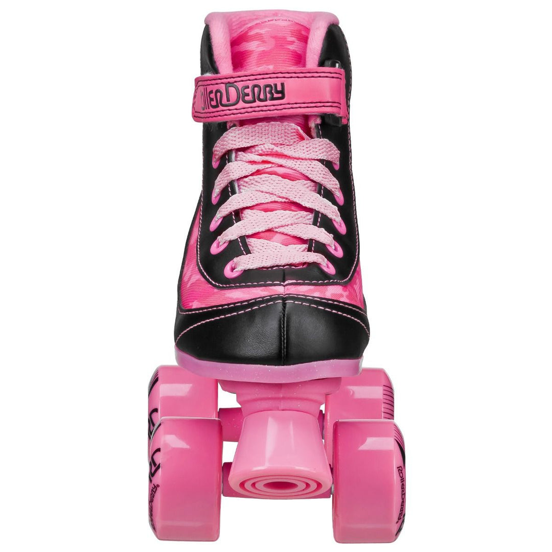 RDS Firestar Skate Girls Pink Camo Roller Skates