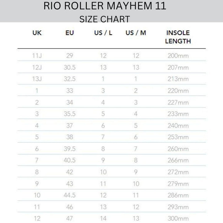 Rio Roller - Mayhem II Black-Roller Skates-Extreme Skates