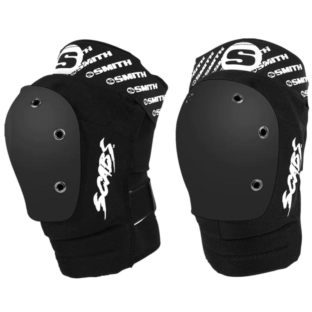 Smith Scabs Elite II Knee Pad Black w Black Caps-Knee Pads-Extreme Skates
