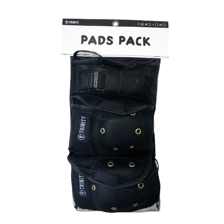 Trinity Adult Black Pad Set
