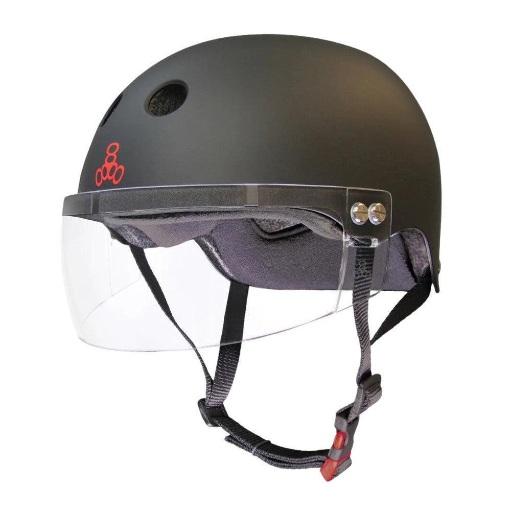 Triple 8 THE Certified SS Visor Helmet-Helmet-Extreme Skates