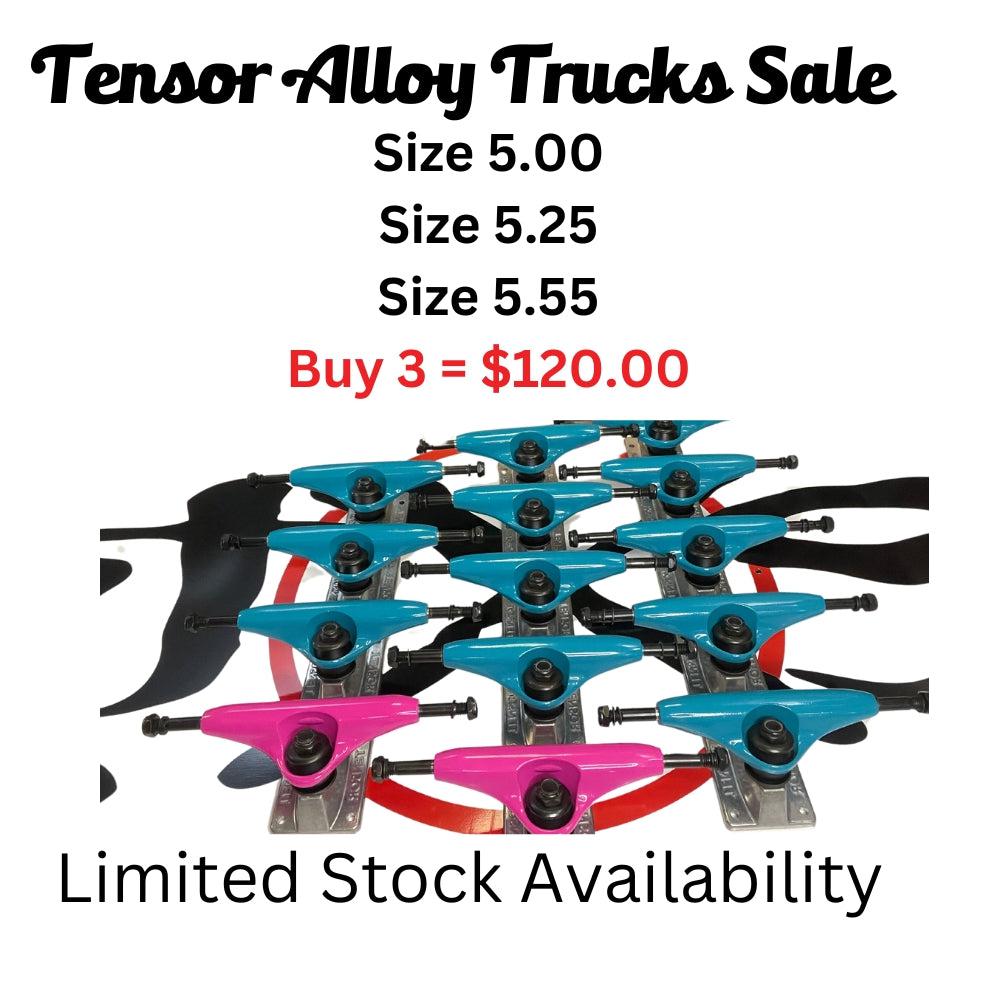 Tensor Alloy Trucks - Buy 3 Save Big-Extreme Skates