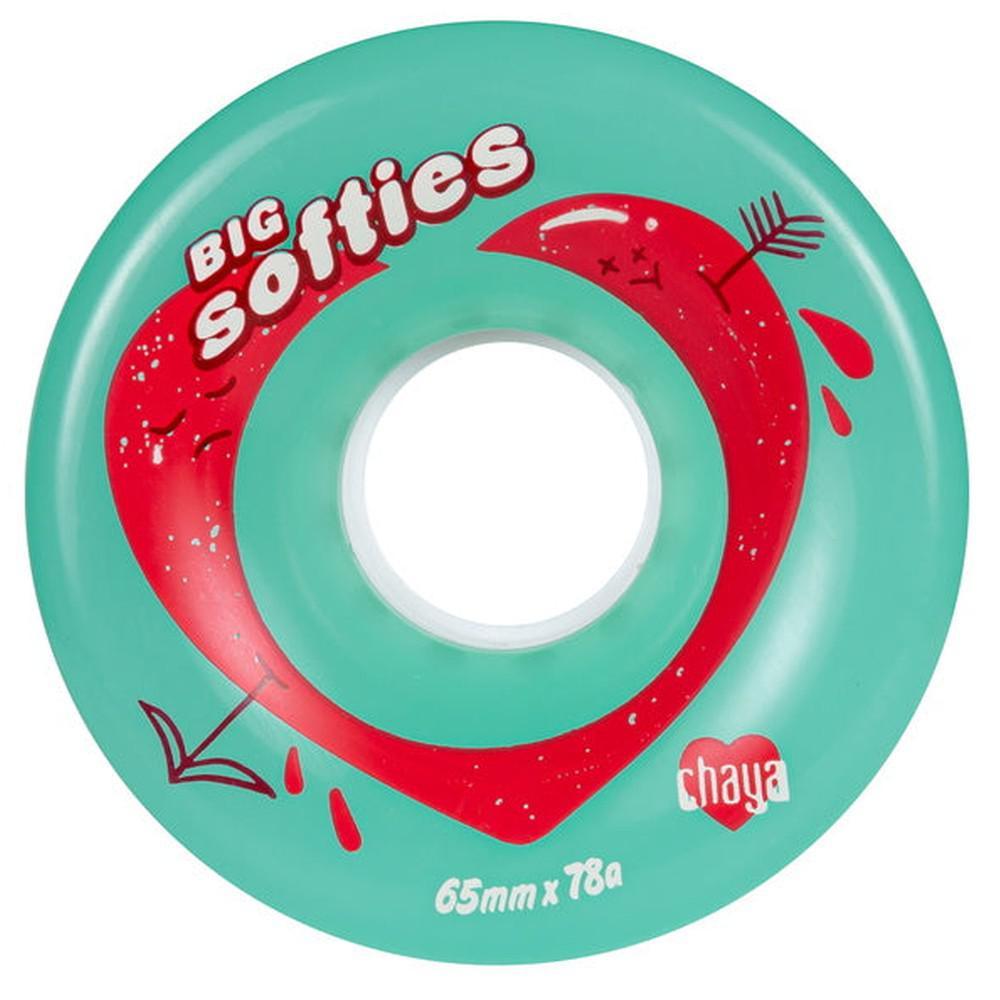 Chaya Big Softie's Outdoor Wheels 4 Pack-Quad Wheels-Extreme Skates