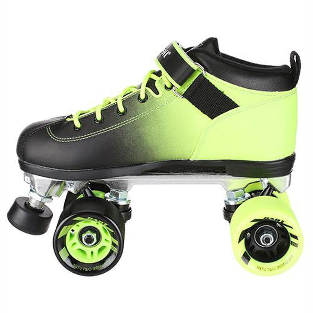 Riedell Dart Roller Skates -Ombre Green/Black