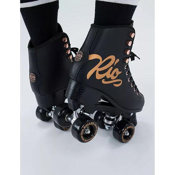 Rio Roller Rose Black Skates-Roller Skates-Extreme Skates