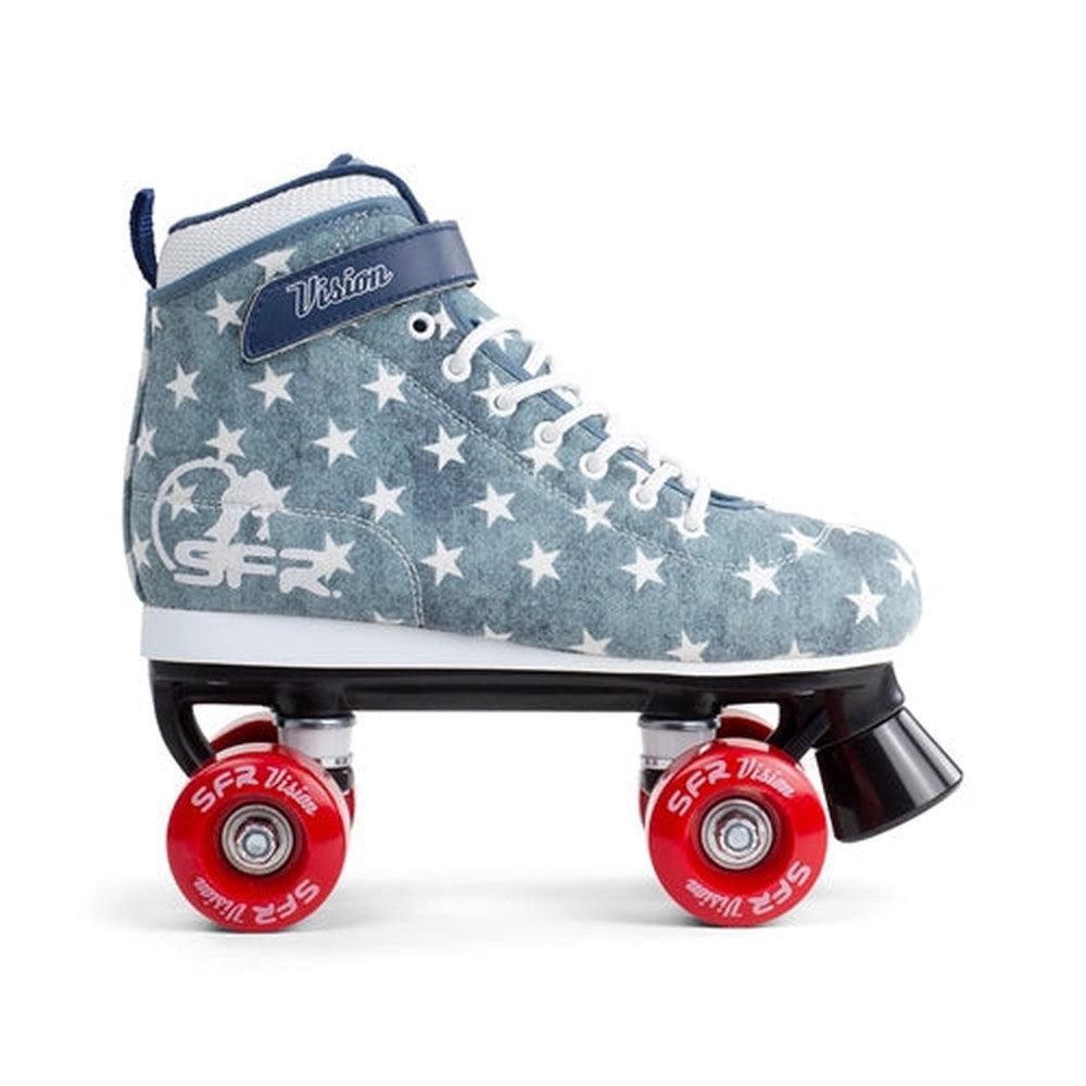 SFR Vision Canvas Jeans Quad Skates-Roller Skates-Extreme Skates