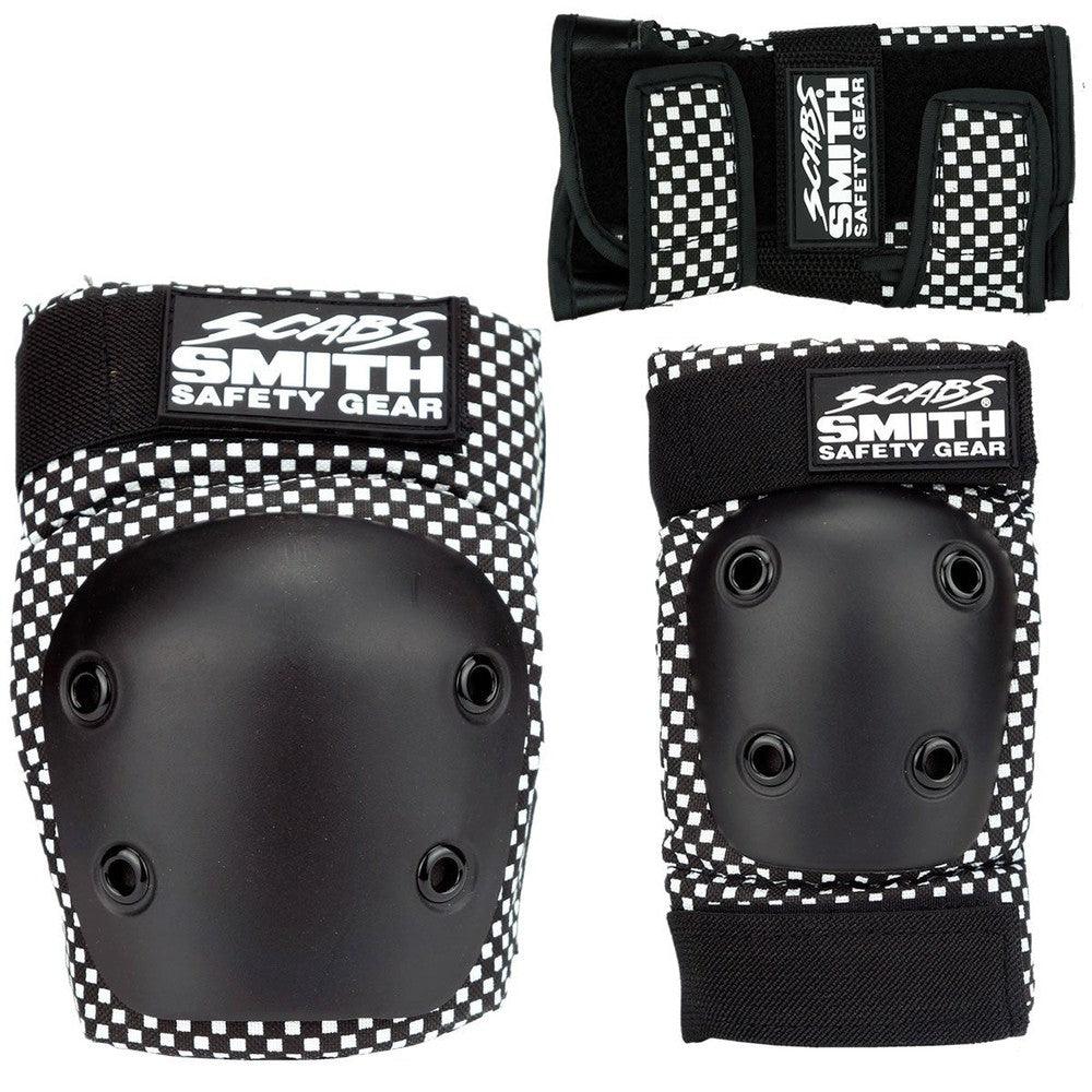 Smith Scabs Youth Tri Pack Checkered-Padding Combo-Extreme Skates