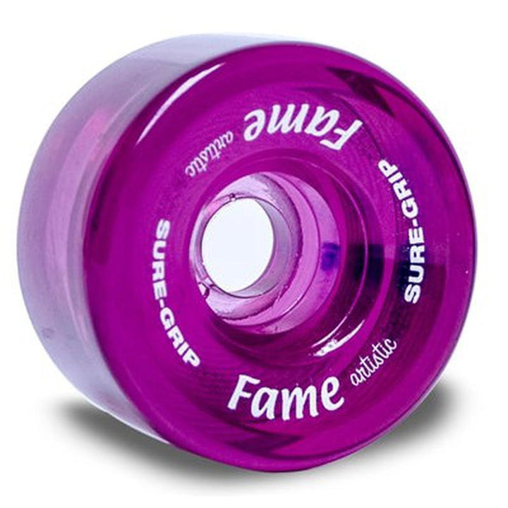 Suregrip Fame Wheels CLEAR COLOUR 57mm 95a 8Pack-Quad Wheels-Extreme Skates